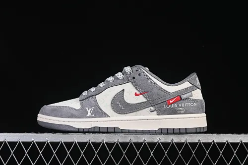 All Categories Nk SB Dunk Series Nk SB Dunk Low High-end Customized Low-top Shoes Nike SB Dunk Low Joint Gray Pig Eight Red Label Anniversary High-end Customized Low-top Casual Shoes CX5050-Y13